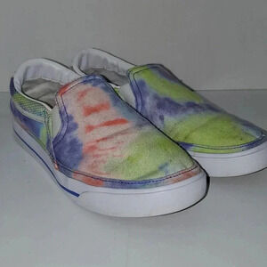 Nike Court Legacy Tie Dye Slip On Shoes Women's Size 8.5
